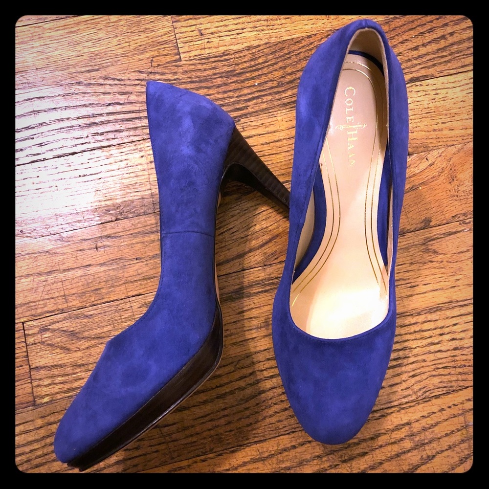 Cole Haan + Nike Air velvet heels
